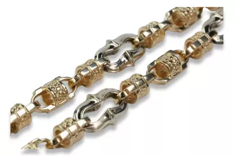 Cadena de oro soviética rosa rusa