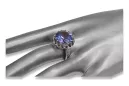 Русское советское кольцо 925 серебро Александрит Рубин Изумруд Сапфир Циркон кольцо vrc035s