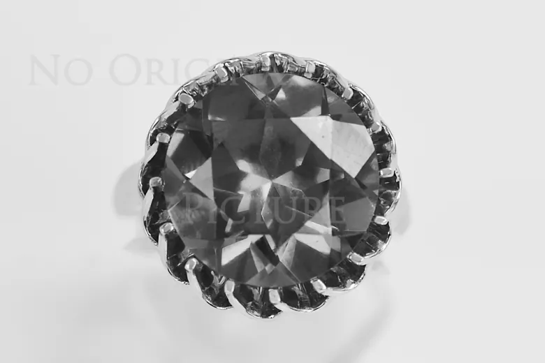 Bague Russe Argent Rose Or Plaqué 925 Alexandrite Rubis Émeraude Saphir Zircon vrc035rp
