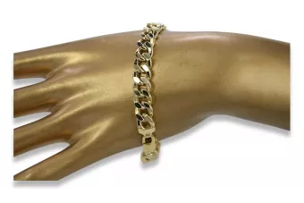 Pulsera ★ de oro rosa amarillo russiangold.com ★ Oro 585 333 Precio bajo