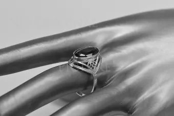 Soviet 14k 585 Zlatý Ruský Ring of Pink Gold s Alexandryt Rubin Sapphire Emerald Zirkón VRC039