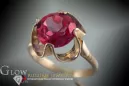 Russe soviétique rose 14k 585 or Alexandrite Rubis Émeraude Saphir Zircon bague vrc042