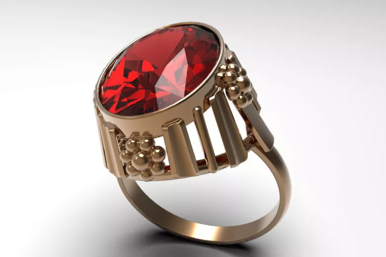 Sovietic rus a crescut 14k 585 aur Alexandrite Ruby Emerald Safir Zircon inel vrc043