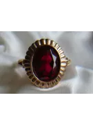 Sovietic rus a crescut 14k 585 aur Alexandrite Ruby Emerald Safir Zircon inel vrc136