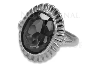Anillo de oro rosa soviético ruso 14K Alejandrita Rubí Esmeralda Zafiro Zircon 585 vrc136