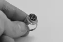 Russisch Sowjetrosa 14 Karat 585 Gold Alexandrit Rubin Smaragd Saphir Zirkon Ring vrc136