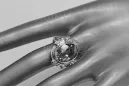 Sovietic rus a crescut 14k 585 aur Alexandrite Ruby Emerald Safir Zircon inel vrc100