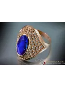 Sovietic rus a crescut 14k 585 aur Alexandrite Ruby Emerald Safir Zircon inel vrc156