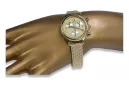 Reloj de oro para hombre Geneve ★ zlotychlopak.pl ★ Pureza de oro 585 333 Precio bajo!