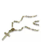 Croix catholique et ancre Chaîne en or 14 carats ctc012y&cc084y