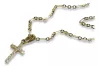 Catholic Cross & Anchor 14k gold chain
