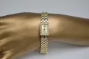 Ceas de damă sovietic rusesc din aur roz CW008