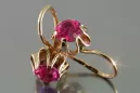 Rusă sovietică de argint a crescut placat cu aur 925 Alexandrite Ruby Emerald Safir Aquamarine Zircon ... cercei vec013rp