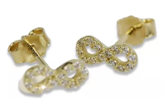 Pendientes de oro zlotychlopak.pl Muestra de ★ oro 585 333 ¡★ Precio bajo!