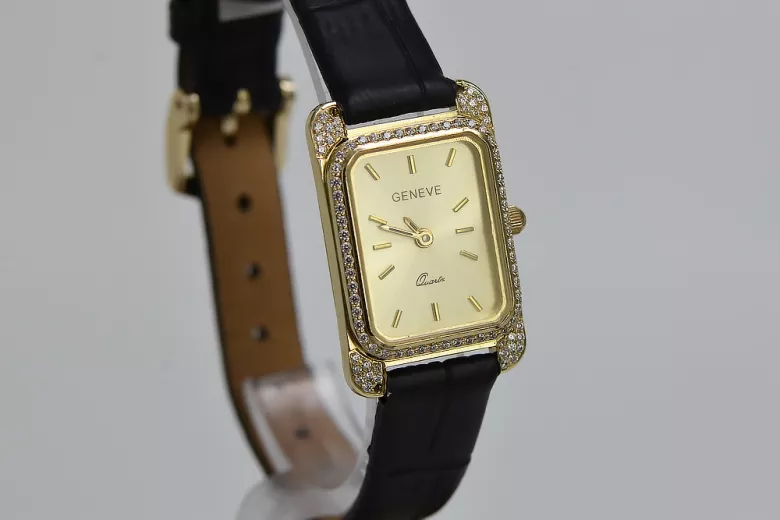 Reloj ★ de oro para damas zlotychlopak.pl Pureza de oro 585 333 ¡★ Precio bajo!