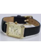 Puikus 14K 585 aukso moteriškasis laikrodis Geneve lw055y