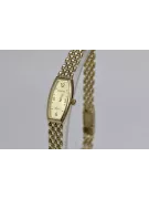 Prześliczny 14K 585 złoty damski zegarek Geneve lw064y