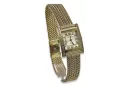 Złoty zegarek damski 14k 585 Geneve lw035yy&lbw003y