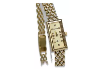 Reloj ★ de oro para damas zlotychlopak.pl Pureza de oro 585 333 ¡★ Precio bajo!