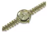 Yellow 14k 585 gold lady Geneve watch lw068ydy