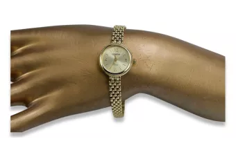 Gold ladies watch ★ zlotychlopak.pl ★ Gold purity 585 333 Low price!
