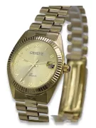 Prześliczny 14k 585 złoty damski zegarek Geneve lw073y