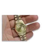 Puikus 14k 585 aukso moteriškas laikrodis Geneve lw091y