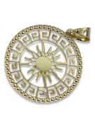 Pendentif ★ en or zlotychlopak.pl ★ Echantillon d’or 585 333 prix bas