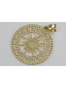 Pendentif ★ en or zlotychlopak.pl ★ Echantillon d’or 585 333 prix bas