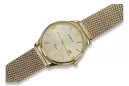 Złoty zegarek męski 14K Geneve, kwarcowy, włoski, 40mm | Zlotychlopak.pl