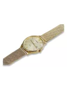 Złoty zegarek męski 14K Geneve, kwarcowy, włoski, 40mm | Zlotychlopak.pl