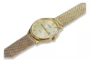 Złoty zegarek męski 14K Geneve, kwarcowy, włoski, 40mm | Zlotychlopak.pl