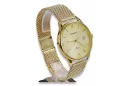 Złoty zegarek męski 14K Geneve, kwarcowy, włoski, 40mm | Zlotychlopak.pl