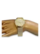 Złoty zegarek męski 14K Geneve, kwarcowy, włoski, 40mm | Zlotychlopak.pl