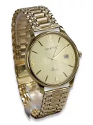 Reloj de oro para hombre Geneve ★ zlotychlopak.pl ★ Pureza de oro 585 333 Precio bajo!