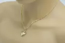 Mother of God 14k gold medallion & chain pm017yM&cc078y