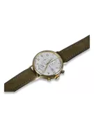 Prześliczny 14k złoty męski zegarek Geneve mw053y