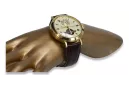 Італійський чоловічий годинник mw065y з жовтого золота 585 проби