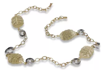 российская розовая золотая цепочка