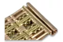 Złota bransoleta 14k 585 do zegarka męskiego z czerwonego  złota vbw002