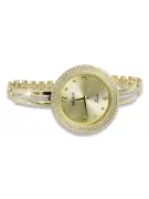 Złoty zegarek damski ★ złotychlopak.pl ★ Złoto czystości 585 333 Niska cena!