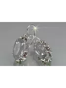 copy of Vintage silver rose gold plated 925 Alexandrite Ruby Emerald Sapphire Aquamarine Zircon ... earrings vec039sgp