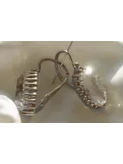 Rusă sovietică de argint a crescut placat cu aur 925 Alexandrite Ruby Emerald Safir Aquamarine Zircon ... cercei vec047sgp