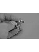 Plata soviética rusa chapada en oro rosa 925 Alejandrita Rubí Esmeralda Zafiro Aguamarina Zircón ... Pendientes VEC047SGP