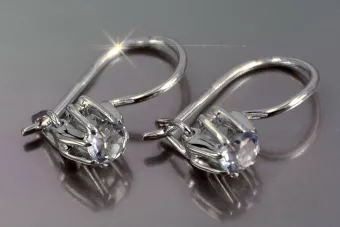 Российское советское серебро розовое золото покрыто 925 Александрит Рубин Изумруд Сапфир Аквамарин Циркон ... серьги vec053sgp