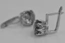 102 / 5 000 Pendientes Vintage plata 925 con zafiro alexandrite zafiro esmeralda zircons vec070s