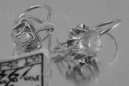 copy of Vintage silver rose gold plated 925 Alexandrite Ruby Emerald Sapphire Aquamarine Zircon ... earrings vec092sgp