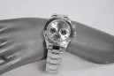 Italian Alb 14k 585 ceas de aur pentru bărbați Geneve ceas de mână mw014w