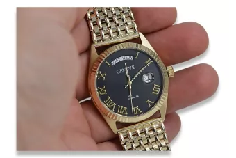Gold Herrenuhr Geneve ★ https://zlotychlopak.pl/de/ ★ Gold Reinheit 585 333 Niedriger Preis!