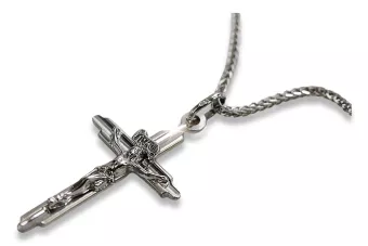 Χρυσός Καθολικός Σταυρός ★ russiangold.com ★ Χρυσό 585 333 Χαμηλή τιμή